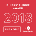 Diners choise award 2018 logo